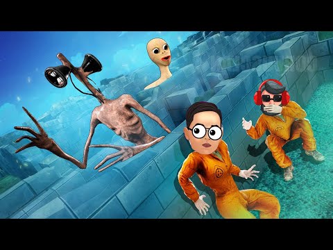 СКРОМНИКТАН ТЫҒЫЛЫП ҚАЛДЫМ ✦ ЛАБЕРИНТТЕН ЗОМБИДАН ҚАШУ ✦ GARY S MOD
