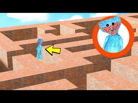 ХАГГИ ВАГГИ БІЗДІ ҰСТАП АЛДЫ!! ЛАБИРИНТТЕН ШЫҒУ!! | GARRY'S MOD