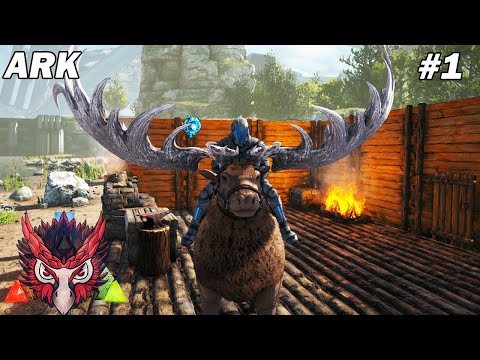 Début d'une grande aventure en Cluster sur Ark ! Ark Survival Evolved Ep1 S2