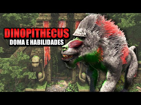 DINOPITHECUS – DOMA E HABILIDADES – PRIMEIRAS IMPRESSÕES – ARK LOST ISLAND