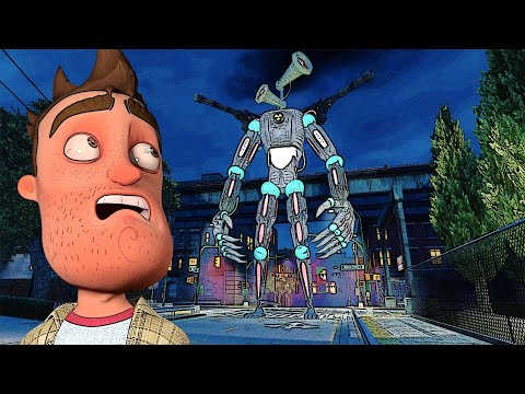 Do NOT Approach MECHA SIREN HEAD in Gmod!! (Garry's Mod Multiplayer Gameplay Roleplay) – Siren Head
