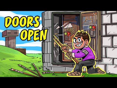 ECO RAIDING through his OPEN FRONT DOORS in Rust……