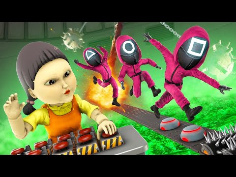 ¡EL JUEGO DEL CALAMAR! (Squid Game) 🔴🟢DEATHRUN en GARRY'S MOD