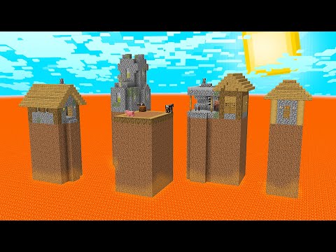 Encontramos la ALDEA MÁS PELIGROSA de MINECRAFT 🔥😱 INVICTOR RETO EXTREMO