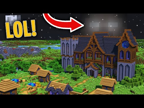 Encontramos la MANSION de HEROBRINE en una ALDEA de MINECRAFT 1.18! 😍