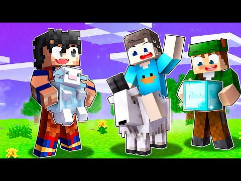 ENCONTRAMOS NOVOS ANIMAIS NA VERSÃO NOVA!! MINECRAFT ERA DA REDSTONE #48