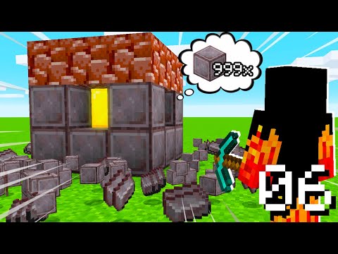 ENCONTREI UM GERADOR DE NETHERITE QUASE AUTOMÁTICO NO MINECRAFT SÉRIE DO ATHOS #06