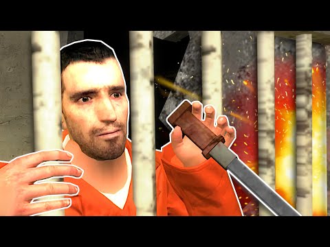 Escaping from Prison in Gmod! – Garry's Mod Multiplayer Gameplay