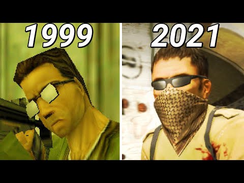Evolution of Counter-Strike 1999-2021