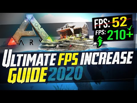 🔧 ARK Survival Evolved: Dramatically increase performance / FPS with any setup! 2020 FPS BOOST