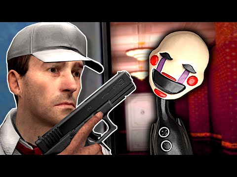 FNAF Animatronics are in our HOTEL! – Garry's Mod Gameplay