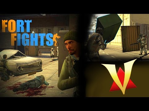 FORT FIGHTS! Gmod Fun Competitive Gamemode Gameplay (Garry's Mod)