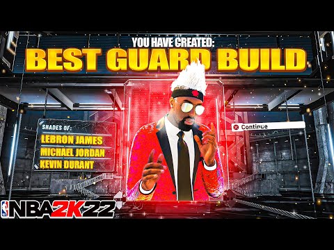 GAME BREAKING BEST GUARD BUILD is a DEMIGOD in NBA 2K22! *INSANE* ALL AROUND BUILD! Best Build 2K22!
