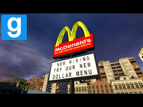 Garry's Mod – MCDONALD'S MAP