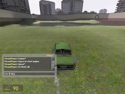 Gary"s Mod – How to make a CAR