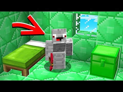 geheimes Emerald Haus🤑 in Minecraft MODS BEDWARS