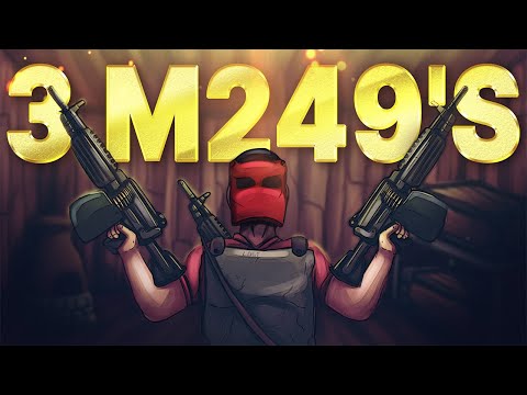 GETTING 3 M249'S in 1 DAY as a SOLO – Rust