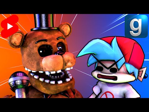 Gmod FNAF | If Withered Freddy Was In Friday Night Funkin'! | #Shorts