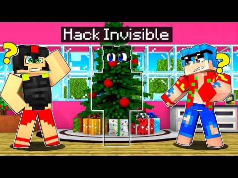 Hacemos TRAMPAS en el Escondite con los Compas 😱😈 soy 100% INVISIBLE en Minecraft
