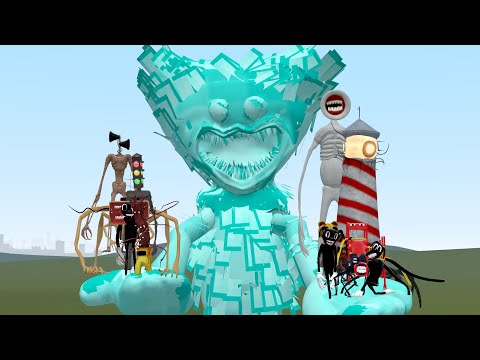 HOW STRONG IS DIAMOND HUGGY WUGGY?! Garry's Mod [Poppy Playtime Minecraft]