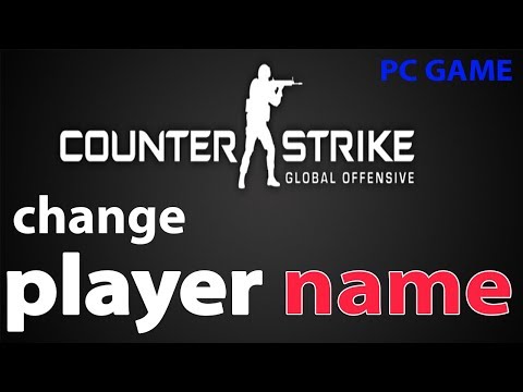 How to change player name in CSGO/Counter Strike : Global Offensive offline