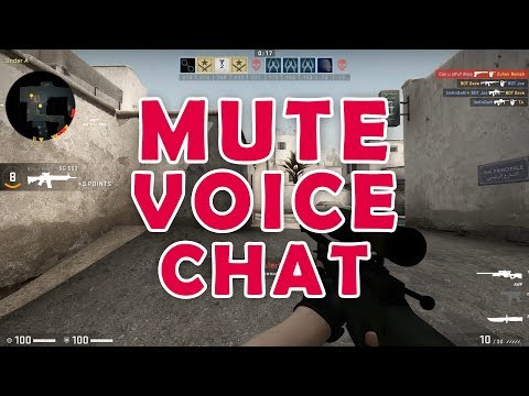 How To MUTE Voice Chat In CSGO – Counter-Strike: Global Offensive – 2020