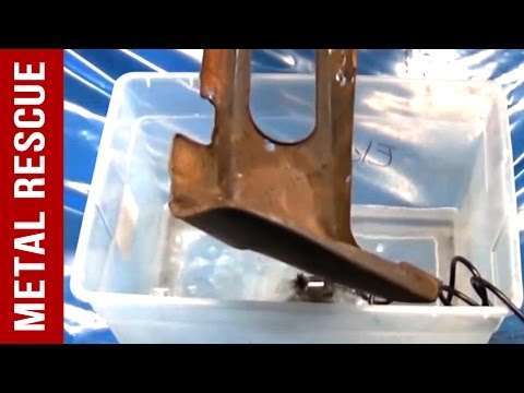 How To Remove Rust From A Large Metal Part: Spray Rust Remover