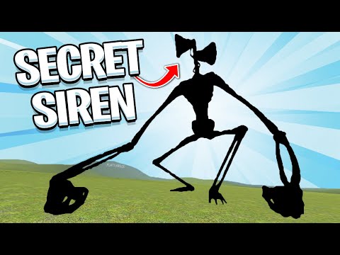 How to spawn the… SECRET SIREN HEAD! (Garry's Mod)