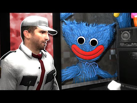 HUGGY WUGGY FOUND IN FNAF PIZZERIA! – Garry's Mod Gameplay