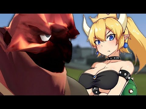 Hungry Heavy and the Bowsette Invasion [Garry's Mod]