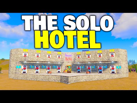 I Built an Exclusive Hotel for Solo Players – Rust