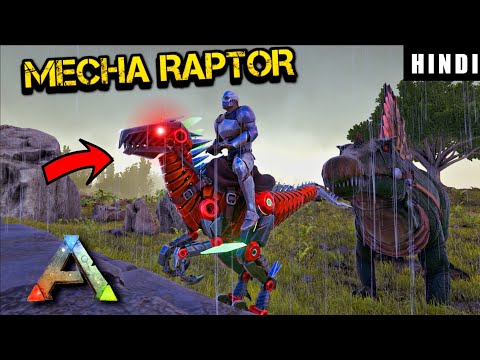 I FOUND THE RARE MECHA RAPTOR ! | ARK Survival Evolved DAY 12 In HINDI | IamBolt Gaming