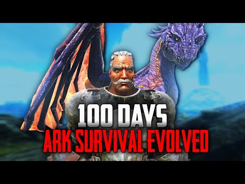 I Spent 100 Days in ARK Survival Evolved and Here's What Happened….