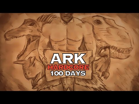 I Survived 100 Days of Hardcore ARK: Survival Evolved (Discoloration Issue)
