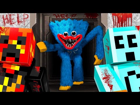 I Trapped POPPY PLAYTIME in Minecraft with Craftee