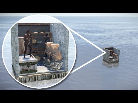 I Tried To Survive Without Touching Land in Rust…