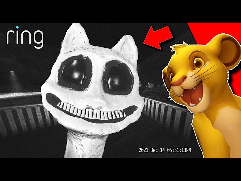 If You See WHITE CARTOON CAT Outside Your House, RUN AWAY FAST!! (Garry's Mod)