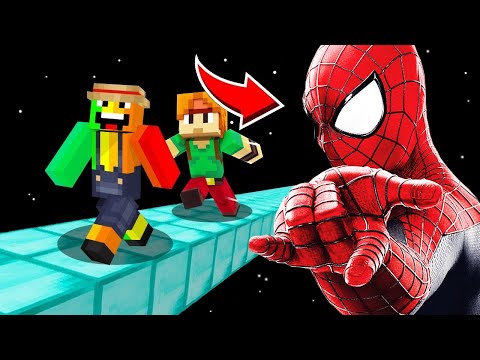JE RENTRE DANS SPIDERMAN SUR MINECRAFT !