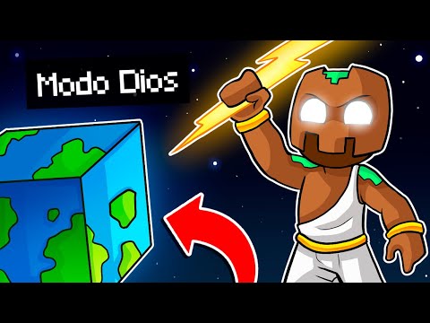 JUGAMOS COMO un DIOS en MINECRAFT 😇😱 MINECRAFT ALEATORIO