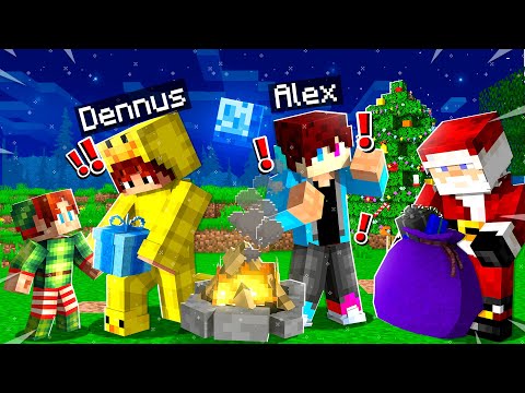 KERST CADEAUTJES OPENEN Met BESTE VRIEND In MINECRAFT! (Survival)