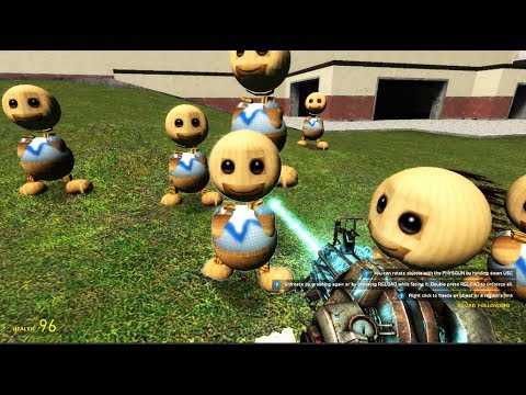 Kick The Buddy In Garry's Mod! Buddy 3D Version! (Mod)