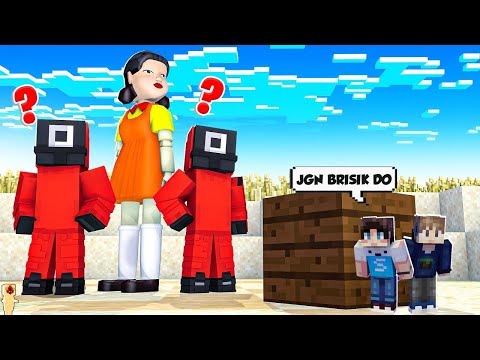 KITA KABUR DARI PENJARA SQUID GAME PALING KETAT DI MINECRAFT!!!
