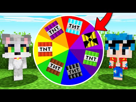 ¡La RULETA de las TNT en MINECRAFT! 🎯💥 MINECRAFT MODS