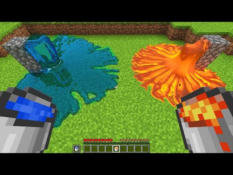 ¡LAVA VS AGUA REALISTAS! 🔥 LAS TEXTURAS mas REALISTAS de MINECRAFT 😱 con Invictor