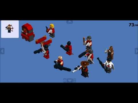 LEGO Digital Designer: Team Fortress 2 RED Team