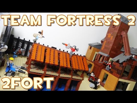 Lego Team Fortress 2 2fort Map