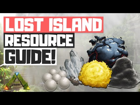 LOST ISLAND RESOURCE GUIDE | ARK: Survival Evolved