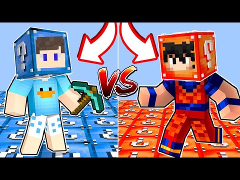 LUCKY BLOCK BETO VS LUCKY BLOCK DAVI NO MINECRAFT! (QUAL O MELHOR?)