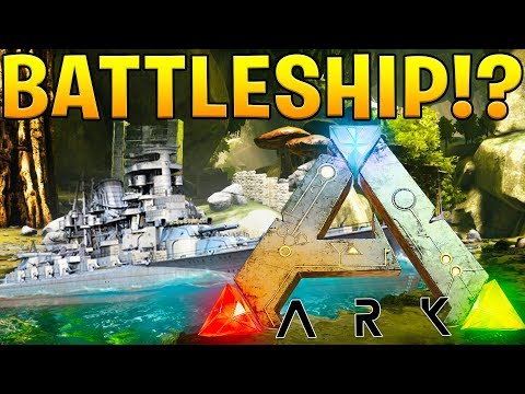 MAKING A BATTLESHIP! – ARK SURVIVAL EVOLVED ABERRATION EXPANSION #19 | JeromeASF