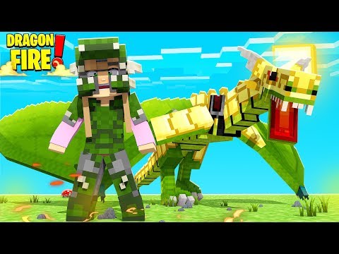 MAKING DRAGON ARMOUR FOR MY DRAGON (R.I.P Dorothy) | Minecraft Dragon Fire